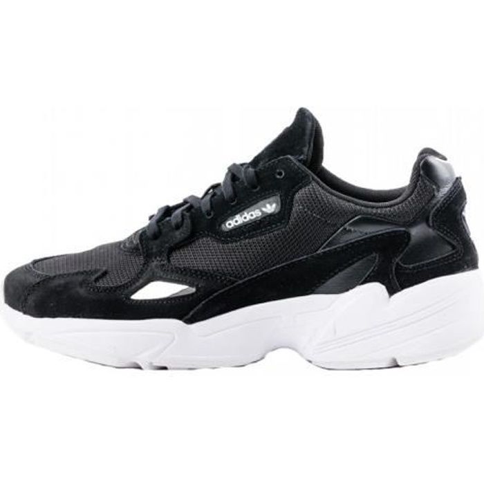 adidas falcon noir et rose femme