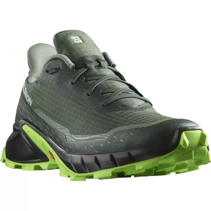 Chaussures de Running Salomon Alphacross 5 - Homme - Noir - Drop 10mm - Usage Régulier
