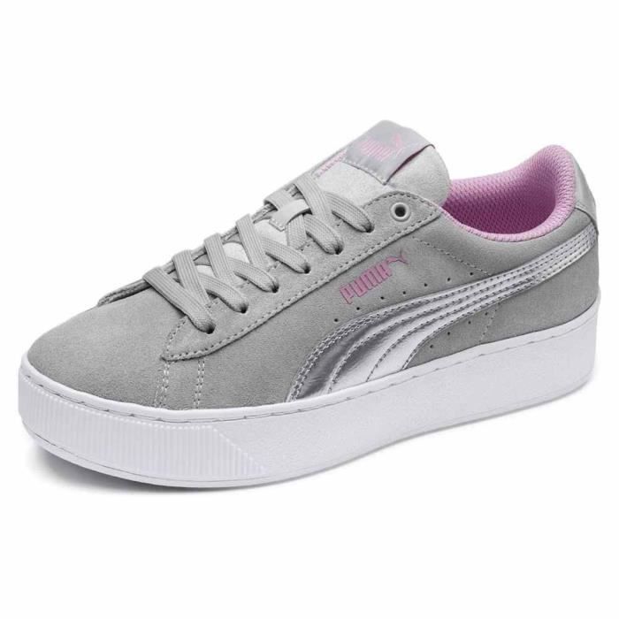 puma vikky platform bleu