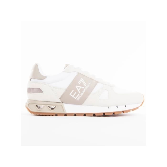 Basket EA7 Homme Legacy Gris Synthétique