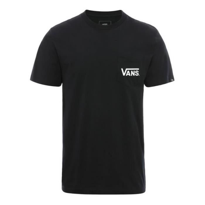 T-shirt noir homme Vans Classic