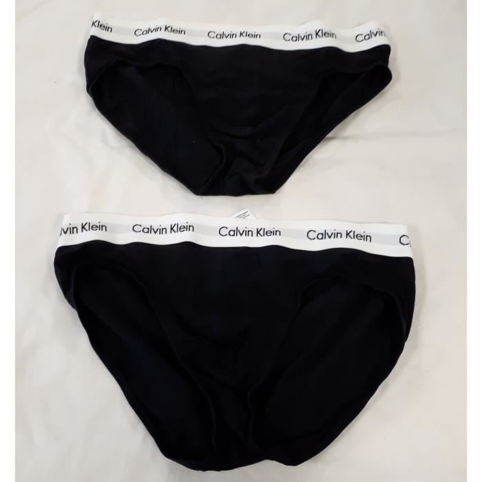 Homme Vêtements Sous-vêtements Slips et boxers Slip Coton Calvin Klein pour homme en coloris Noir 
