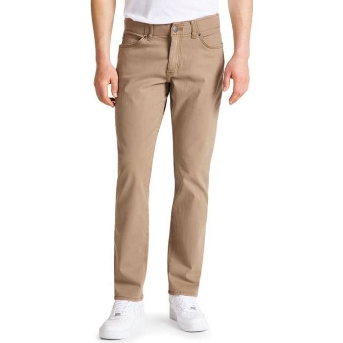 Pantalon Chino Beige Homme Lee Cooper Cougar