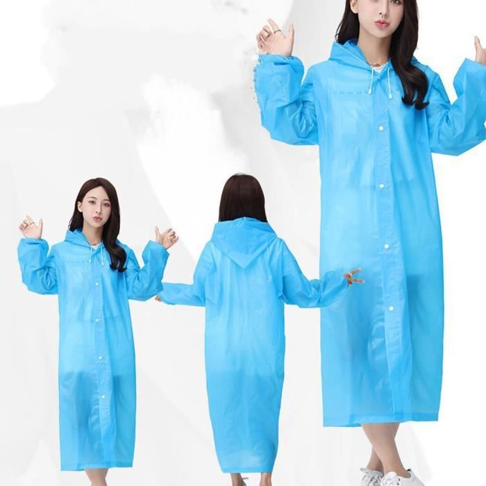 Lot De 4 Ponchos De Pluie Navaris – Unisexe, Taille Unique, Imperméables, Jetables