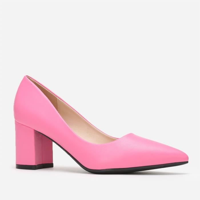 talon carré rose