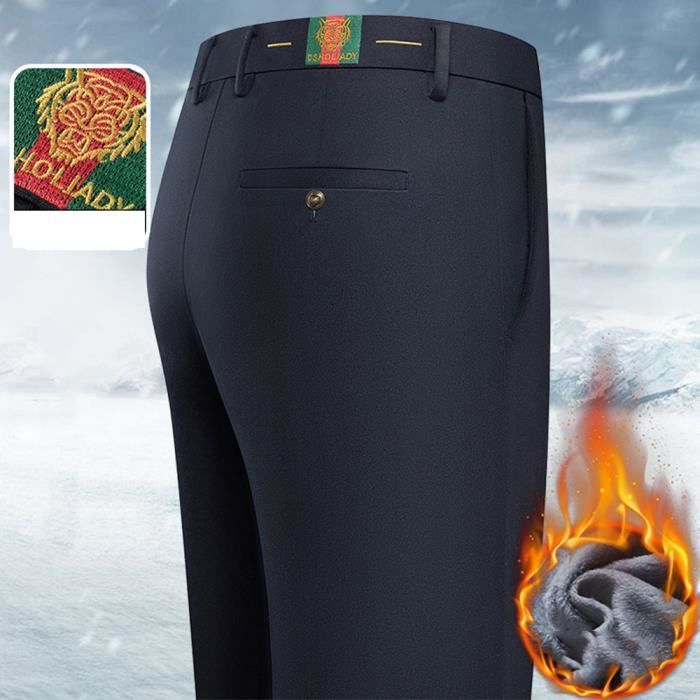 Legging Polaire Femme Taille Haute - Thermique Doux 420g, Chaud Et Confortable Pour Hiver