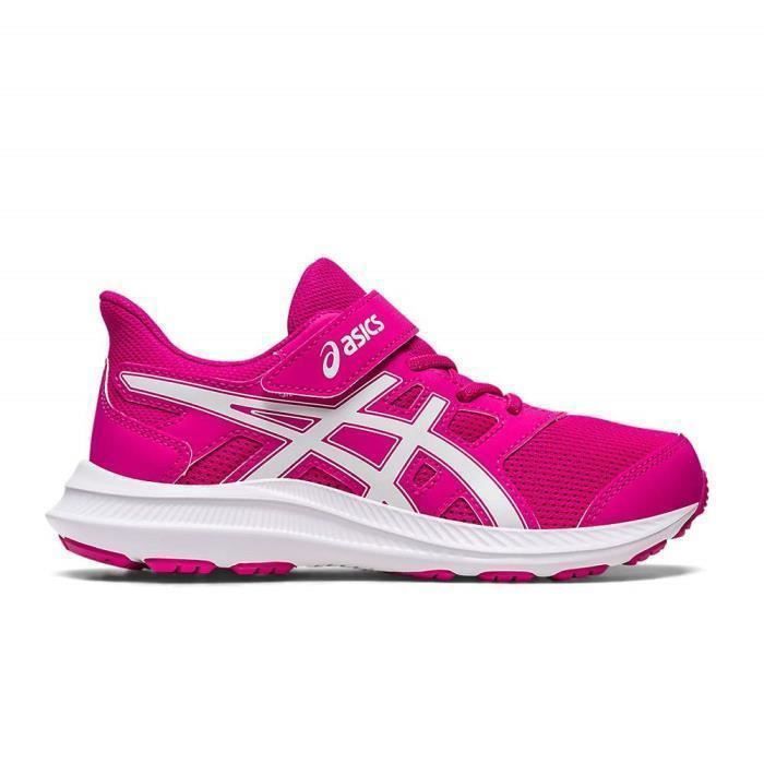 chaussures de running asics jolt 4 ps pour fille - rose