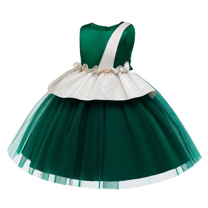 Robe De Noël Fille Rouge Tartan Espagnol - Taille 5 Ans, Neuve Avec étiquette