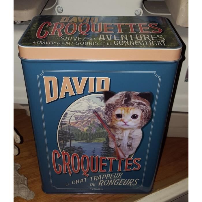 Boite A Croquettes Chat David Croquette Cdiscount