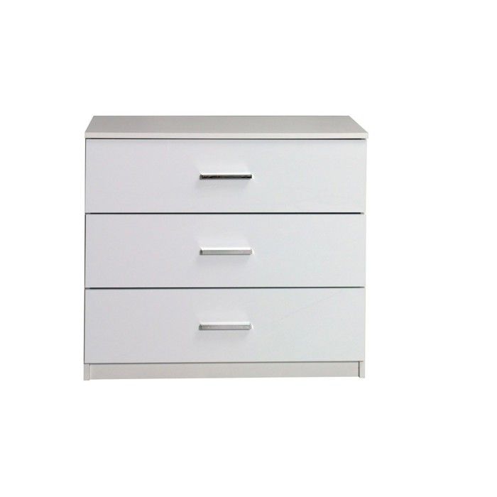 Commode collection SENA 3 tiroirs idéal pour ajouter des rangements dans votre chambre Commode collection SENA 3 tiroirs idéal pour ajouter des rangements dans votre chambre