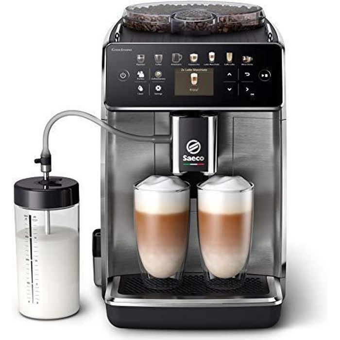 Saeco SM6585/00 machine Espresso automatique Noir brillant