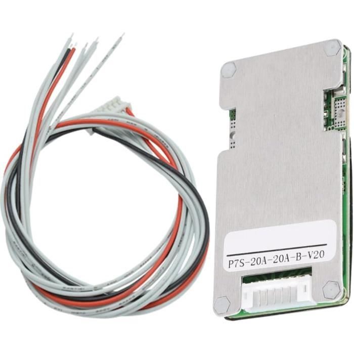 Carte De Protection BMS DollaTek 48V 20A 13S Avec équilibrage Pour Batterie Li-ion