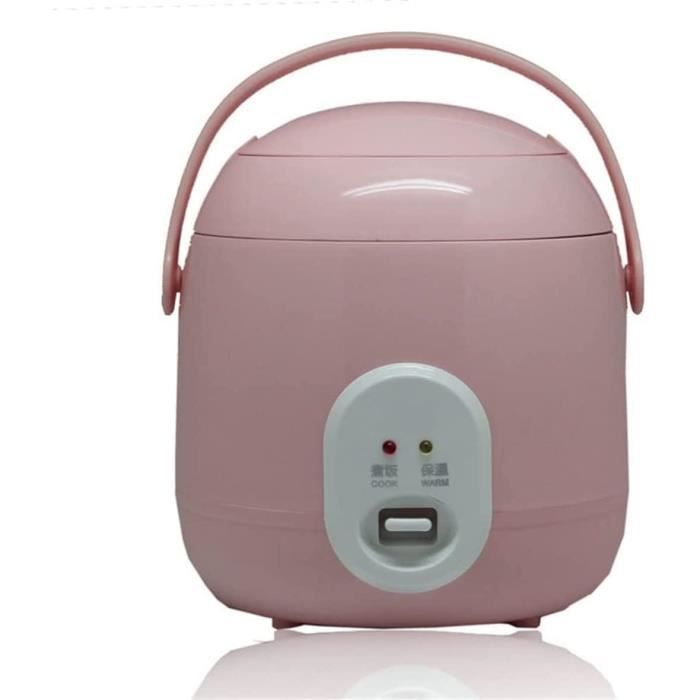 Mini Cuiseur à Riz 2L 24V Pour Voiture - Idéal Camping, Road-trip, Avec Panier Vapeur - Cuisine Nomade
