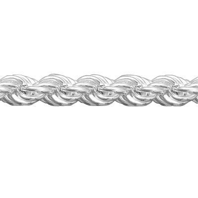 Chaîne Femme Maille Torsadée 50 Cm – Plaqué Or Jaune 750/1000
