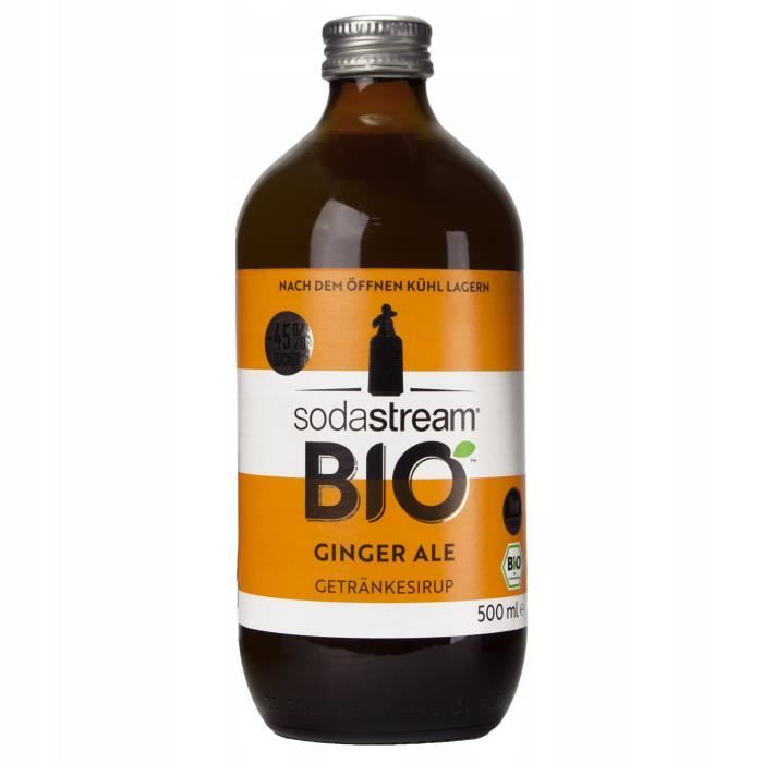 Sirop pour SodaStream BIO au Gingembre 500 ml. Cdiscount Au quotidien