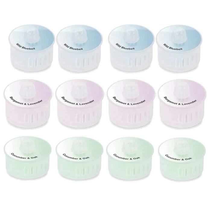De 12Capsules de Parfum Assainisseur D'Air pour Accessoires ECOVACS ...
