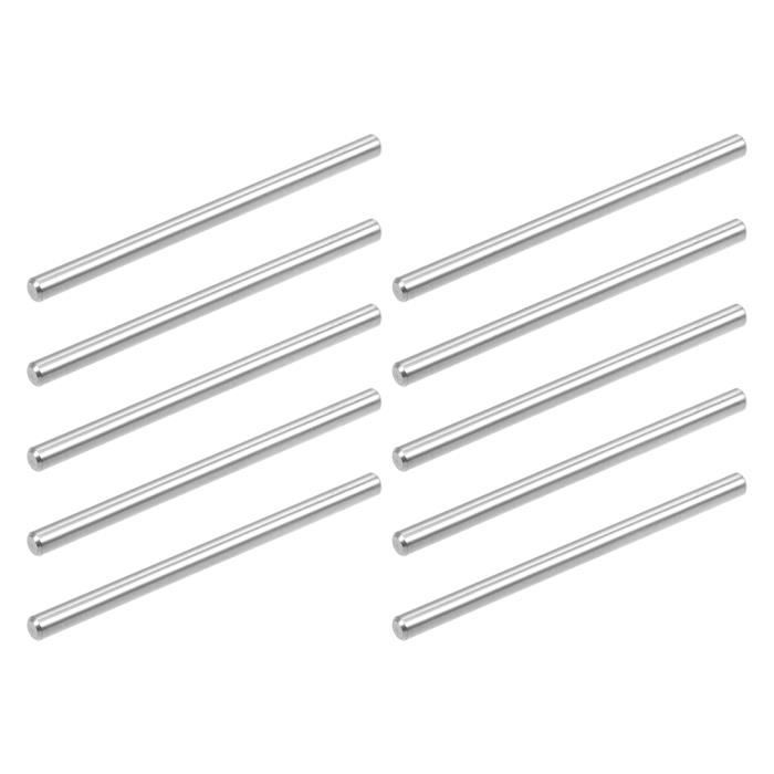 Tube capillaire rond en acier inoxydable argenté, diamètre extérieur 304mm, longueur 250mm