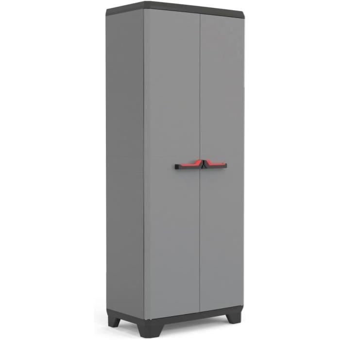 KETER Armoire Utilitaire STILO Armoire de Rangement en Résine