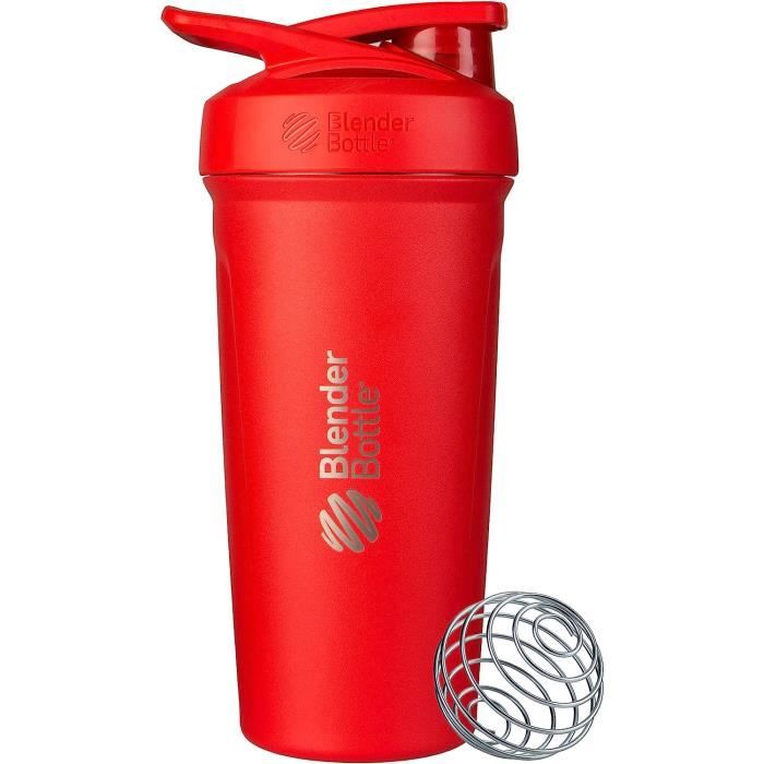 BlenderBottle Strada Gourde isotherme en acier inoxydable avec balle ...