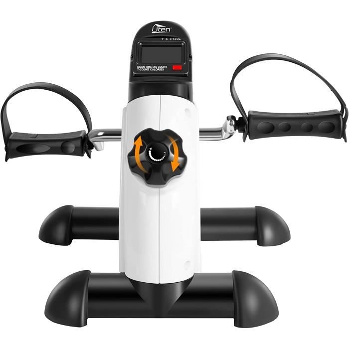 Mini Vélo D'appartement Pliable - Écran LCD, Résistance Réglable - Idéal Pour Le Bureau Ou La Maison