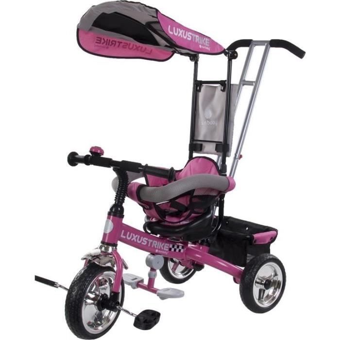 Tricycle évolutif bébé Luxus Trike Rose. Cdiscount Sport