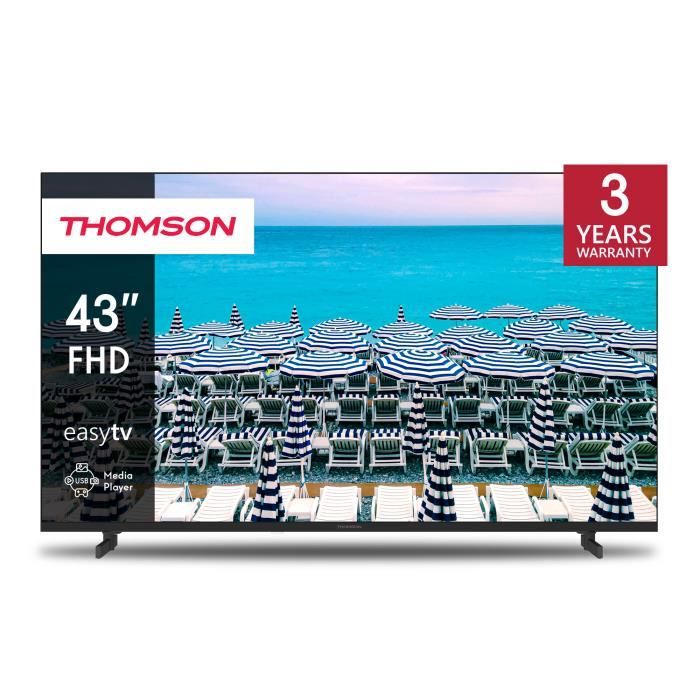 THOMSON 43 (109 cm) LED FHD Téléviseur - Easy TV - 43FD2S13 - 2023