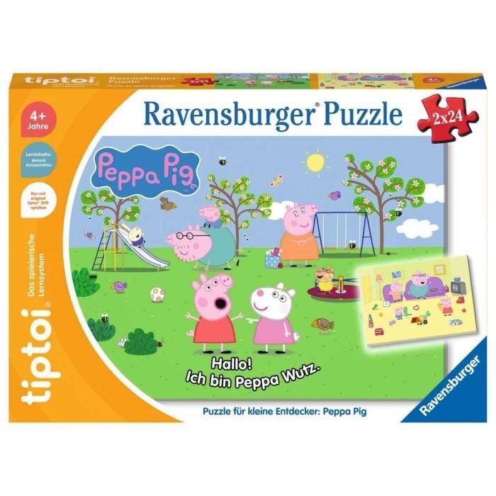 Puzzle Ravensburger Tiptoi 100 Pièces - Château Fort, Neuf Et Intact