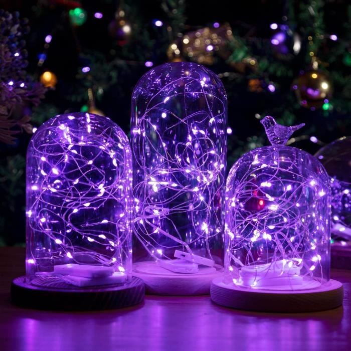 Lot De 6 Bagues LED Clignotantes Multicolores – Bijoux Lumineux élastiques, Piles Incluses