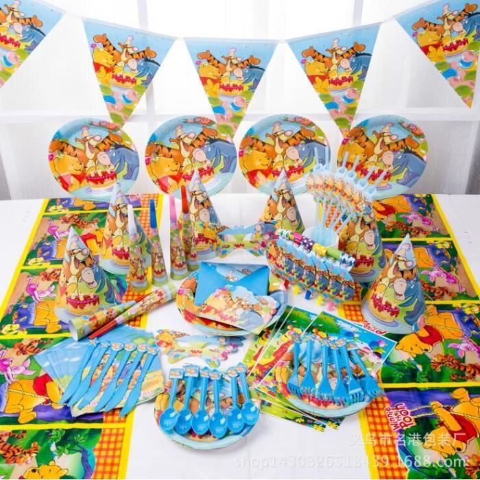 Kit De Fete Anniversaire La Winnie The Pooh 16ps Achat Vente Kit De Decoration Cdiscount Kit De Fete Anniversaire La Winnie The Pooh 16ps Achat Vente Kit De Decoration Cdiscount