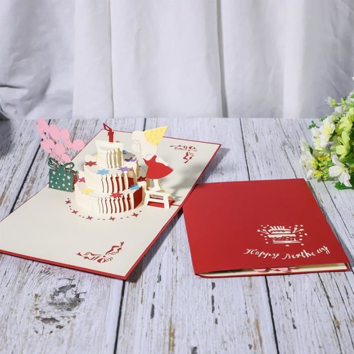 3d Cartes D Anniversaire Petite Fille Souffler Bougie Creative Party Cartes De Voeux Pour Faire Part Carte D Invitation Cdiscount Beaux Arts Et Loisirs Creatifs