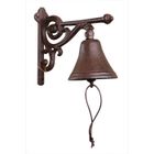 Cloche Arabesque Fonte - Marron - Décoration D'Autrefois - Maison