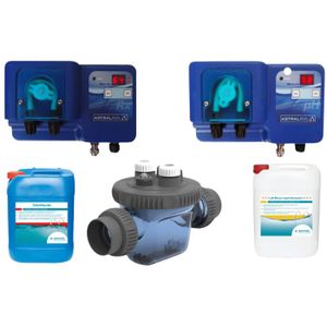 Recharge PH + Cl BSI - Testeur Piscine - Bandelettes Pour Mesurer PH Et Chlore