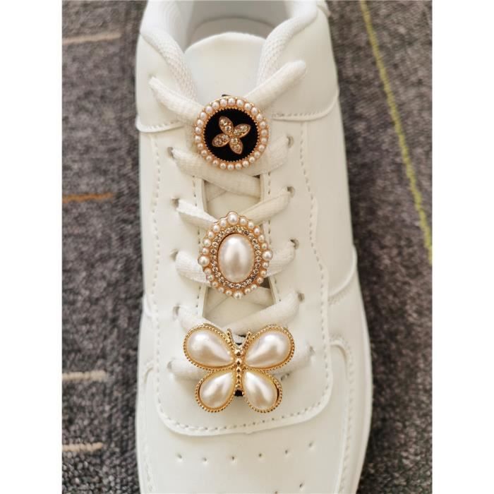SP44-1 pièces - breloque chaussure accessoire chaussure bijoux de baskets  Bijoux de luxe en strass, Lacets de - Cdiscount Chaussures