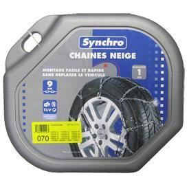 Chaines neige manuelle 9mm 215/45 R16 - Cdiscount Auto