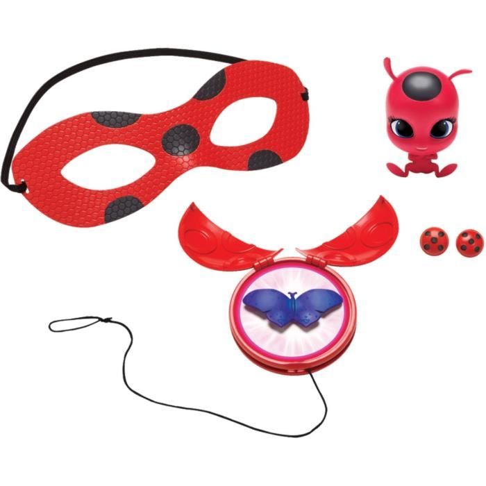 Déguisement Ladybug - BANDAI - Deviens Marinette - Rouge - Intérieur - 4  ans - Cdiscount Jeux - Jouets