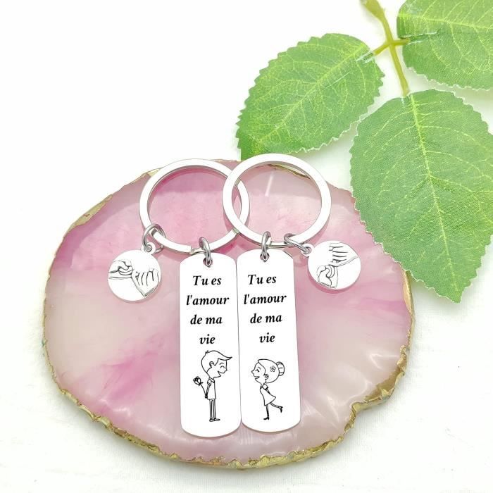 Lot de 2 porte-clés tendance en forme de poulpe avec strass, porte-clés