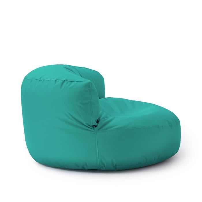 Pouf Tabouret Lumaland 25x45cm - Intérieur/Extérieur - Résistant à L'eau - 17 Coloris