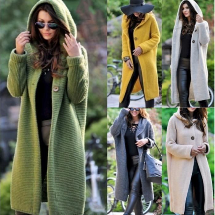 STREET-ONE Cardigan Long Ouvert Pour Femmes En Gris | STREET-ONE