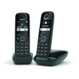 GIGASET Téléphone Fixe AS690 Duo Noir-2