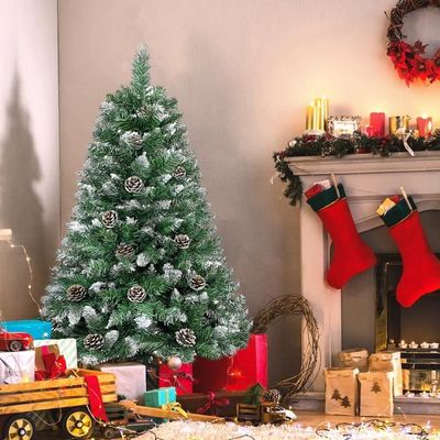 Sapin De Noël Artificiel De 90 Cm Avec 8 Modes D'Éclairage - En Pvc