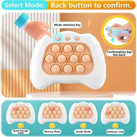 Jeu de Pop électronique - GLX - Bubble Sensory Fidget Toy - Jouet pour