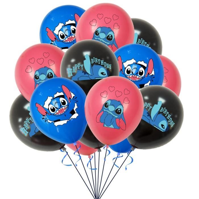 Lilo & Stitch Thème Fête d'anniversaire Décoration Enfants Jouet Cadeau  Latex Aluminium Feuille Ballon Vaisselle Jetable Fournitures d'événement