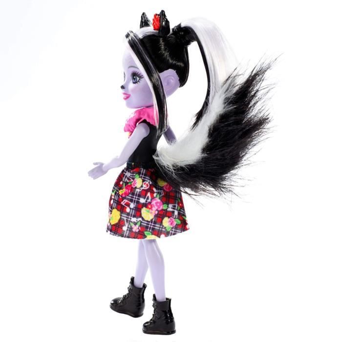 Enchantimals – Poupée Hedda Hippo 15 Cm Avec Lake L’Hippopotame – Jupe Tissu, Accessoires – Dès 3 Ans