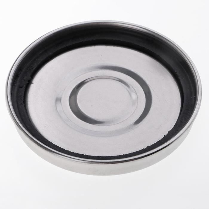 Seau Lave-pinceaux En Métal Avec Couvercle – Pour Peinture à L'huile, Argenté
