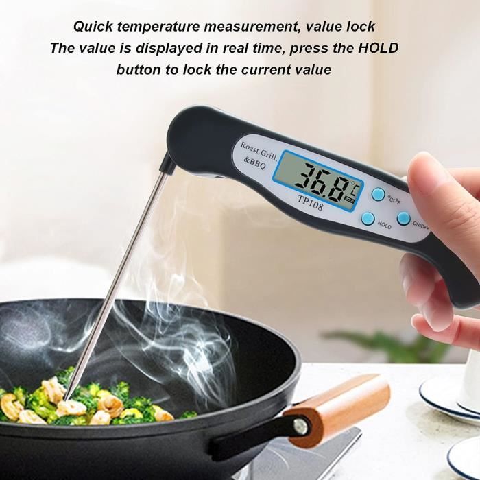 Thermomètre de cuisson pour poêle et grill - Cdiscount Maison