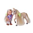 Calèche et cheval pour poupée STEFFI LOVE Evi - SILVERTORN - 12cm - Accessoires inclus-3