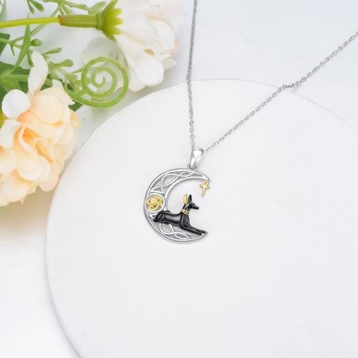 Pendentif Charm Amour En Argent 925 Quiges - Avec Fermoir Mousqueton, Émail Coloré