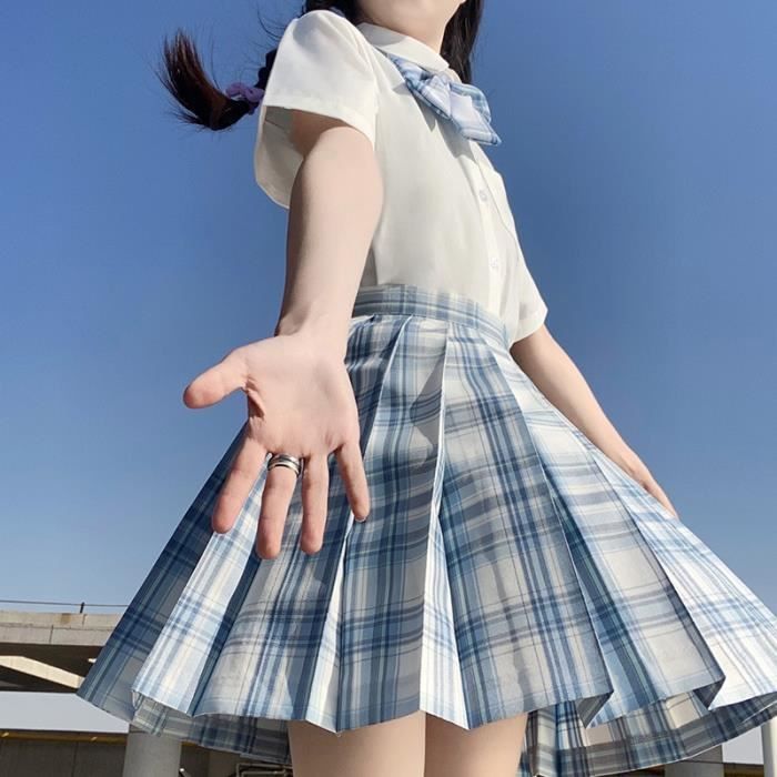 Jupe plaid clearance