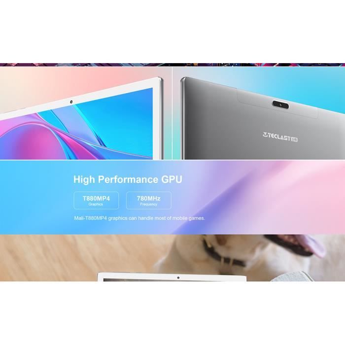 Tablette Tactile Android 8.0-Tablette PC - 10.13