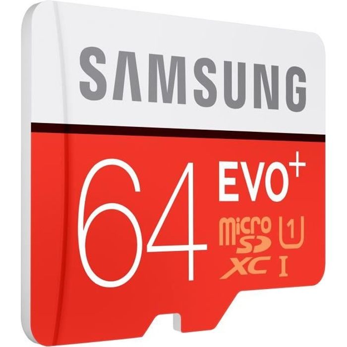 Samsung Micro SD Evo PLUS Adapt SD 64Go